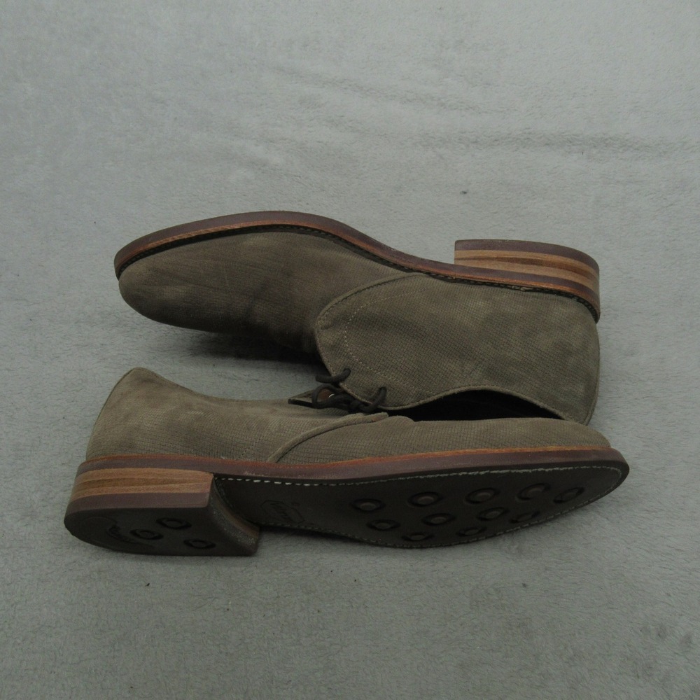 Walk-Over Mens 8.5M Derby Shoes‎ Brown Suede Leather Lace Up Casual USA Made